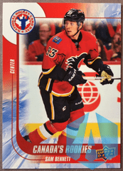 2015-16 Upper Deck NHCD Canada's Rookies #CAN7 Sam Bennett Calgary Flames RC